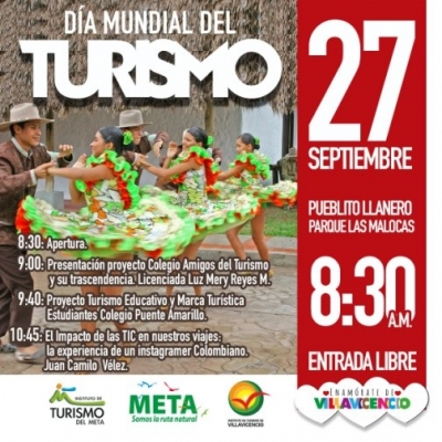 En el pueblito llanero del parque las malocas se celebrará el día mundial del turismo este jueves.